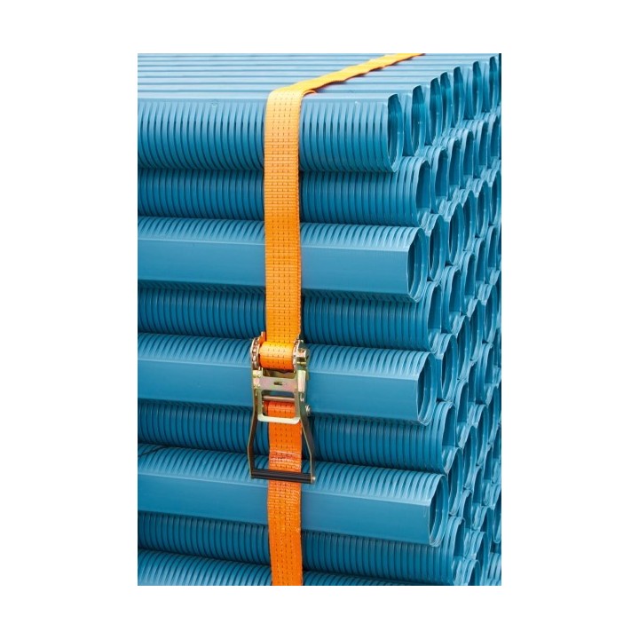 Chinga fixare Kerbl cu clichet 15 m × 50 mm - portocaliu Chinga fixare Kerbl cu clichet 15 m × 50 mm - portocaliu