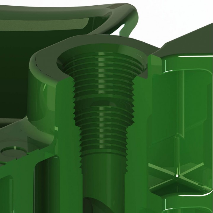 Adapatoare verde din plastic K50 Kerbl Adapatoare verde din plastic K50 Kerbl