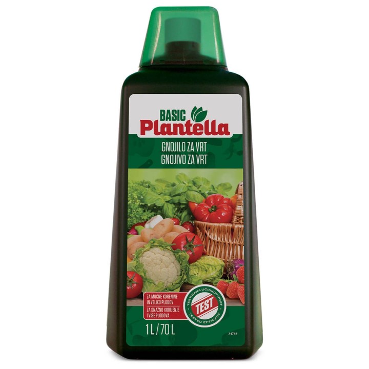 Ingrasamant pentru gradina PLANTELLA BASIC - 1 Litru, Bio Plantella