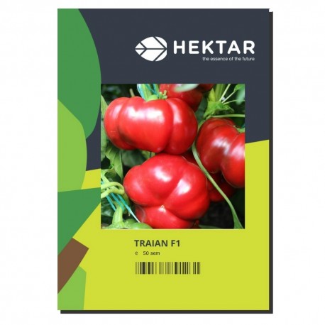 Seminte Ardei gogosar TRAIAN F1 Hektar - 50 seminte