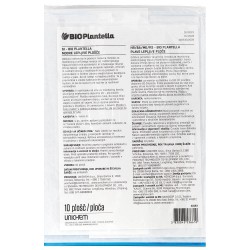 Capcane Lipicioase Albastre BIO PLANTELLA - Set 10 Placi, Musculite de Sera, Trips