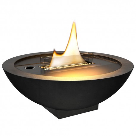 Semineu portabil TenderFlame IRIS BLACK CERAMIC