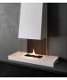Semineu perete TenderFlame RAFF WHITE