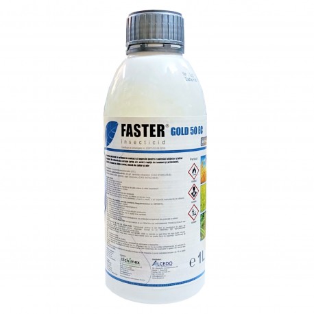 Insecticid FASTER GOLD 50 EC - 1 Litru, Arysta Lifescience, Contact
