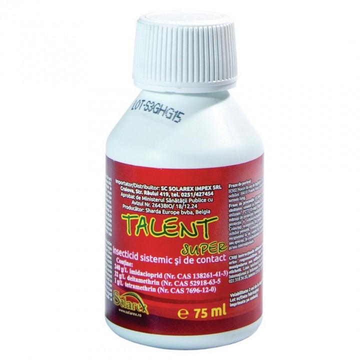 Insecticid TALENT SUPER - 75 ml, Solarex, Musca de casa