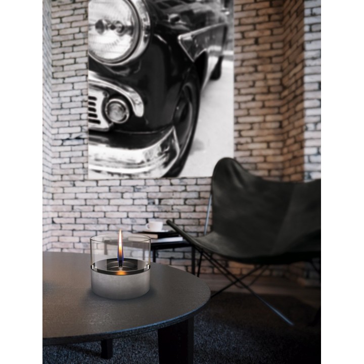 Lumanare ambientala TenderFlame CAFE 14 CONCRETE CERAMIC