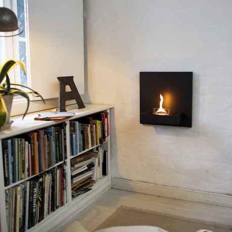 Semineu perete TenderFlame SQUARE 90