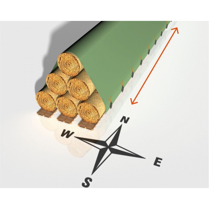 Prelata baloti BALE GUARD 9,8 x 12,5 m