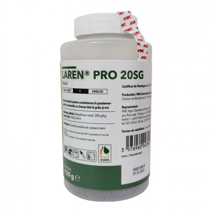 Erbicid Laren Pro 20 SG - 0.15 kg Erbicid Laren Pro 20 SG - 0.15 kg
