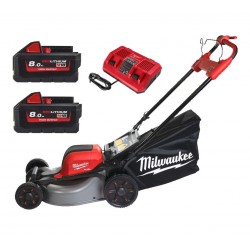 Masina Tuns Gazon Milwaukee M18 F2LM46-802, 46 cm, Auto-propulsie, 2 Acumulatori si Incarcator