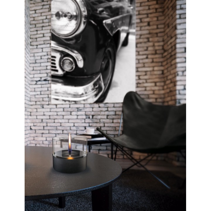 Lumanare ambientala TenderFlame CAFE 14 BLACK CERAMIC Lumanare ambientala TenderFlame CAFE 14 BLACK CERAMIC