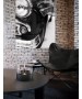Lumanare ambientala TenderFlame CAFE 14 BLACK CERAMIC