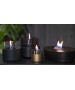 Semineu portabil TenderFlame CARNATION BLACK CERAMIC