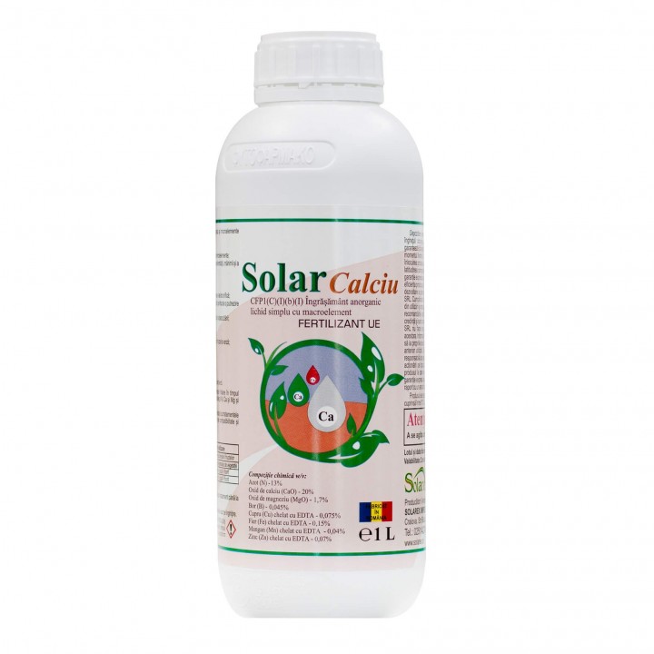 Ingrasamant foliar SOLAR CALCIU - 1 Litru Ingrasamant foliar SOLAR CALCIU - 1 Litru