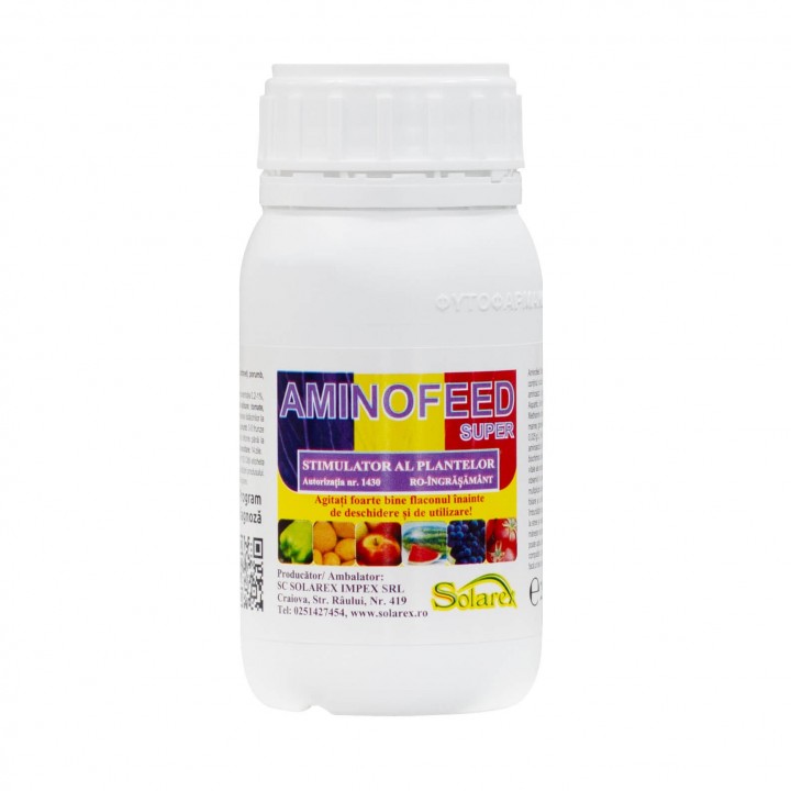 Ingrasamant foliar AMINOFEED SUPER - 250 ml, Solarex
