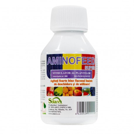 Ingrasamant foliar AMINOFEED SUPER - 100 ml, Solarex,