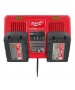 Incarcator Acumulatori Milwaukee M18 DFC, Dublu