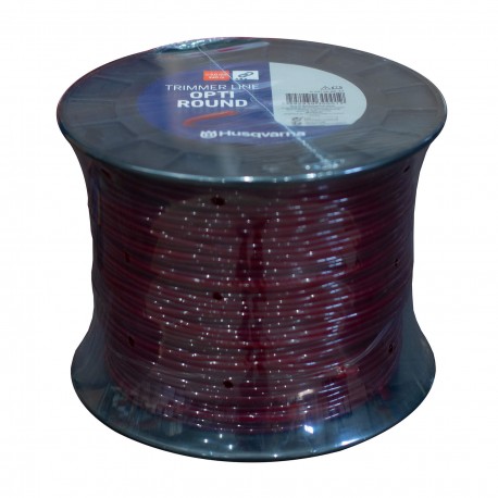 Fir motocoasa Husqvarna 3 mm x 240 m, Opti Round, Rosu, Original
