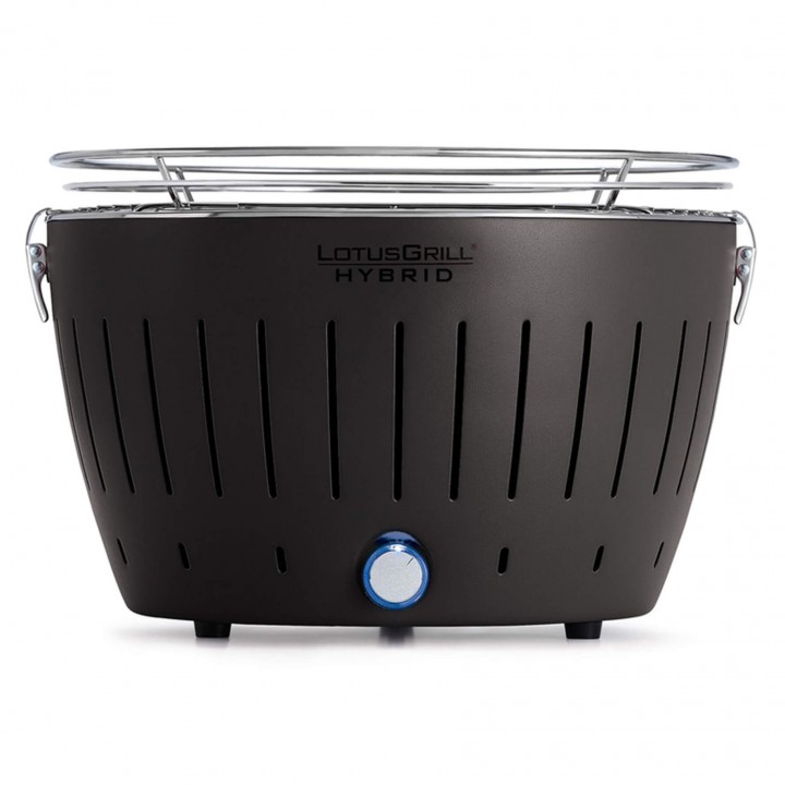 Gratar LOTUS GRILL HYBRID, gaz, carbune, gri antracit
