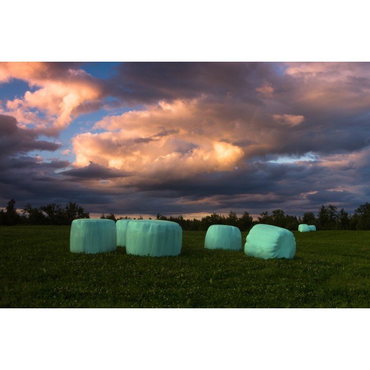 Folie balotat premium SUPERNOVA, 750 mm x 1500 m