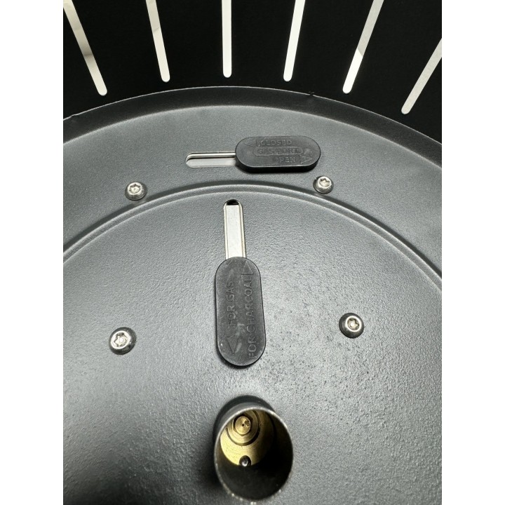 Gratar LOTUS GRILL HYBRID, gaz, carbune, gri antracit