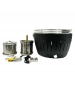 Gratar LOTUS GRILL HYBRID, gaz, carbune, gri antracit