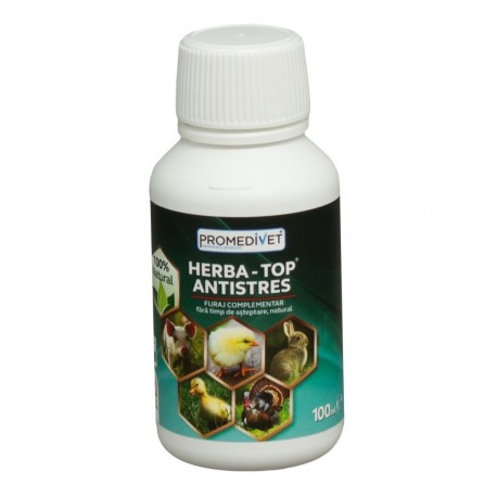 Furaj complementar HERBA-TOP Antistres, Promedivet - 100 ml