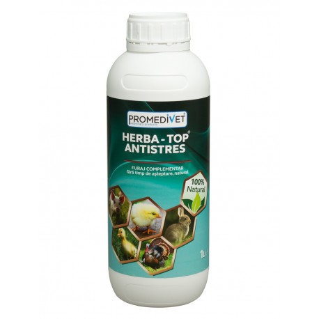 Furaj complementar HERBA-TOP Antistres, Promedivet - 1 Litru