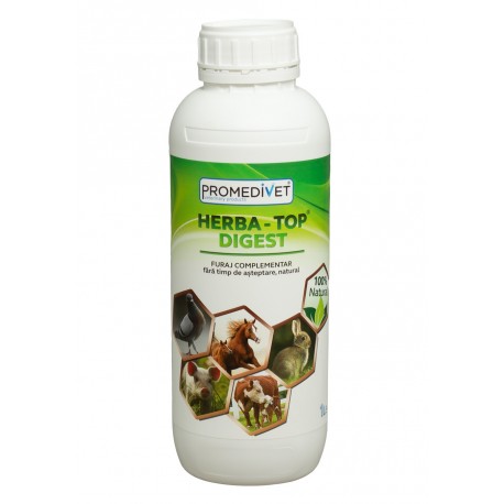 Furaj complementar HERBA-TOP Digest, Promedivet - 1 Litru