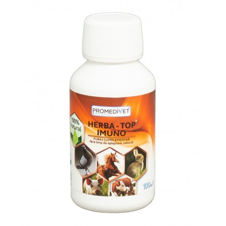 Furaj complementar HERBA-TOP Imuno, Promedivet - 100 ml