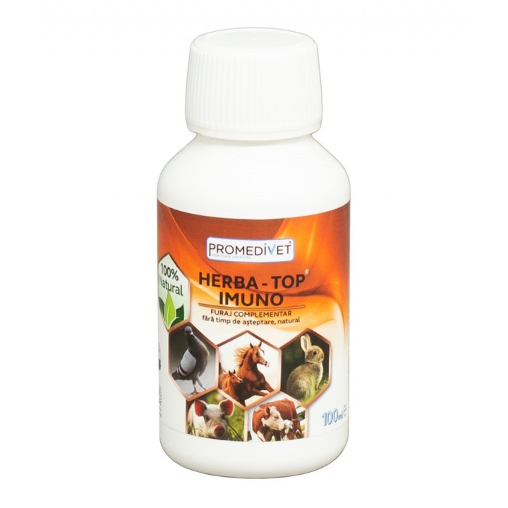 Furaj complementar HERBA-TOP Imuno, Promedivet - 100 ml Furaj complementar HERBA-TOP Imuno, Promedivet - 100 ml
