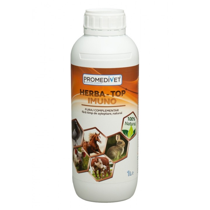 Furaj complementar HERBA-TOP Imuno, Promedivet - 1 Litru Furaj complementar HERBA-TOP Imuno, Promedivet - 1 Litru