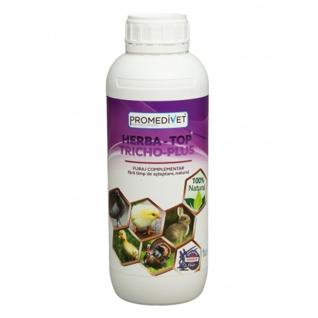Furaj complementar HERBA-TOP Tricho Plus, Promedivet - 1 Litru
