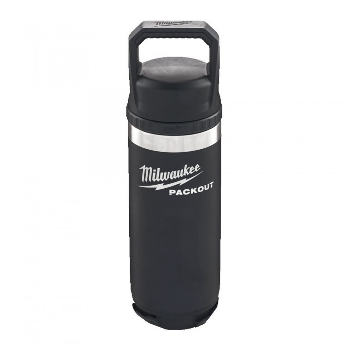 Sticla Milwaukee PACKOUT BOTTLE, 532 ml, CHUG LID BLACK