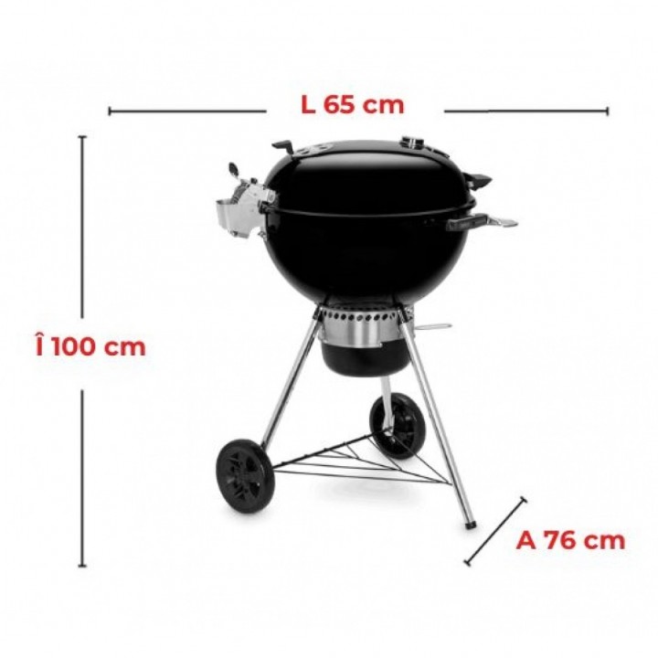 Gratar carbuni Master-Touch GBS Premium E-5770 Weber - 57 cm