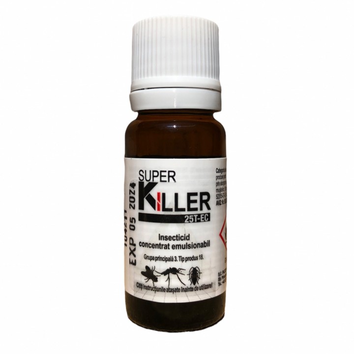 Insecticid SUPER KILLER 25 T-EC - 10 ml, Pasteur