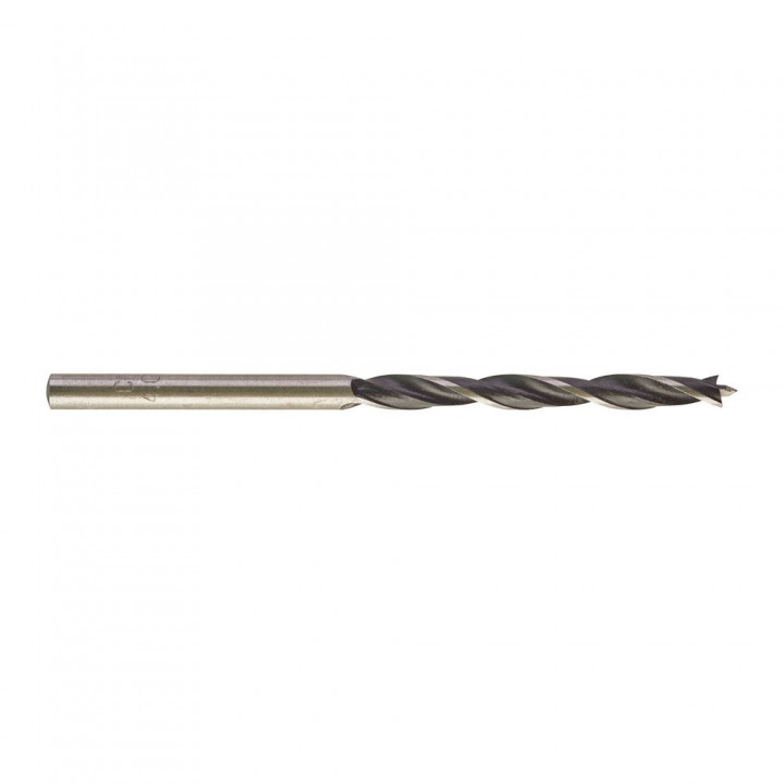 Burghiu Milwaukee pentru lemn cu varf de centrare, DIN 7487 E