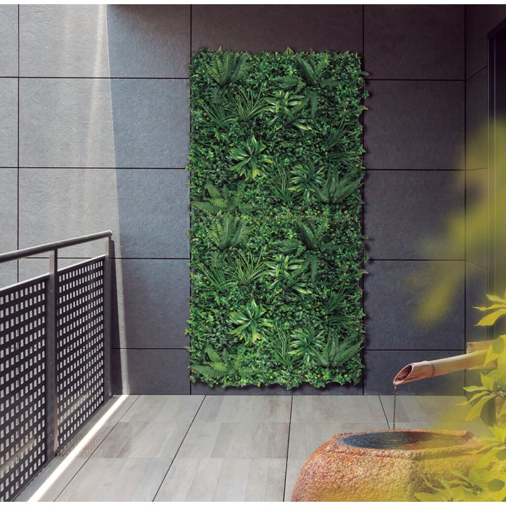 Perete verde artificial TROPIC, 100 cm x 100 cm, Nortene Perete verde artificial TROPIC, 100 cm x 100 cm, Nortene