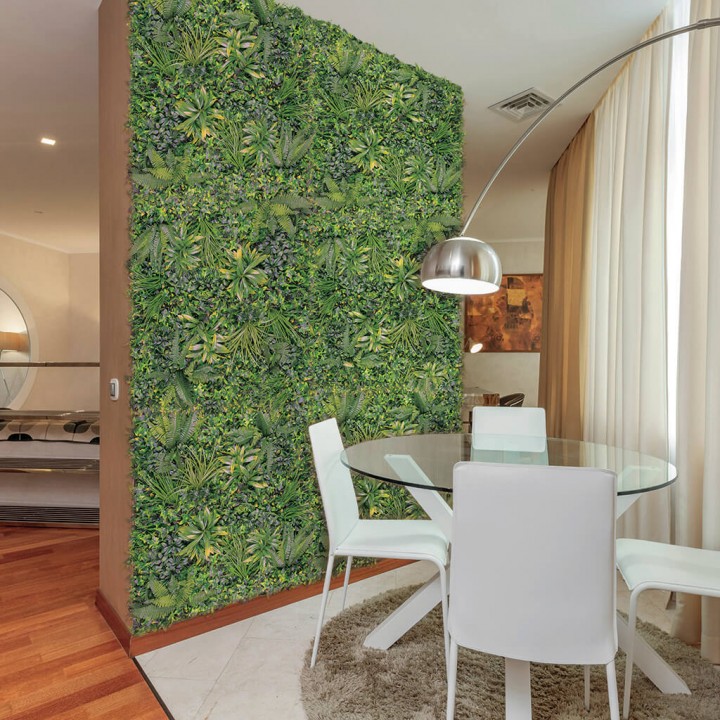 Perete verde artificial TROPIC, 100 cm x 100 cm, Nortene Perete verde artificial TROPIC, 100 cm x 100 cm, Nortene