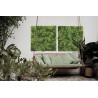 Perete verde artificial TUNDRA, 100 cm x 100 cm, Nortene