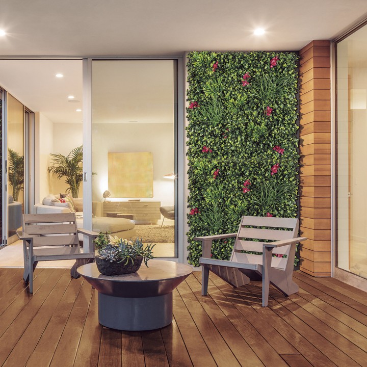 Perete verde artificial VILLA, 100 cm x 100 cm, Nortene Perete verde artificial VILLA, 100 cm x 100 cm, Nortene