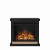 Semineu electric TAGU HAGEN DEEP BLACK PowerFlame - Negru
