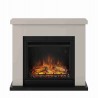 Semineu electric TAGU FRODE LIGHT BEIGE PowerFlame
