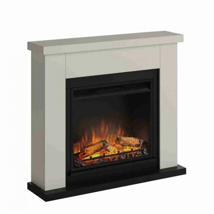 Semineu electric TAGU FRODE LIGHT BEIGE PowerFlame Semineu electric TAGU FRODE LIGHT BEIGE PowerFlame