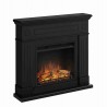 Semineu electric TAGU LARSEN DEEP BLACK PowerFlame - Negru