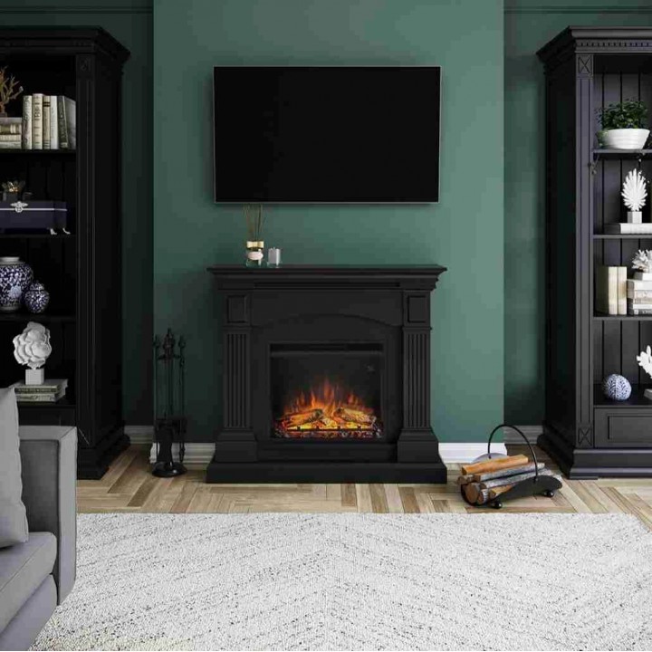 Semineu electric TAGU MAGNA DEEP BLACK PowerFlame - Negru Semineu electric TAGU MAGNA DEEP BLACK PowerFlame - Negru