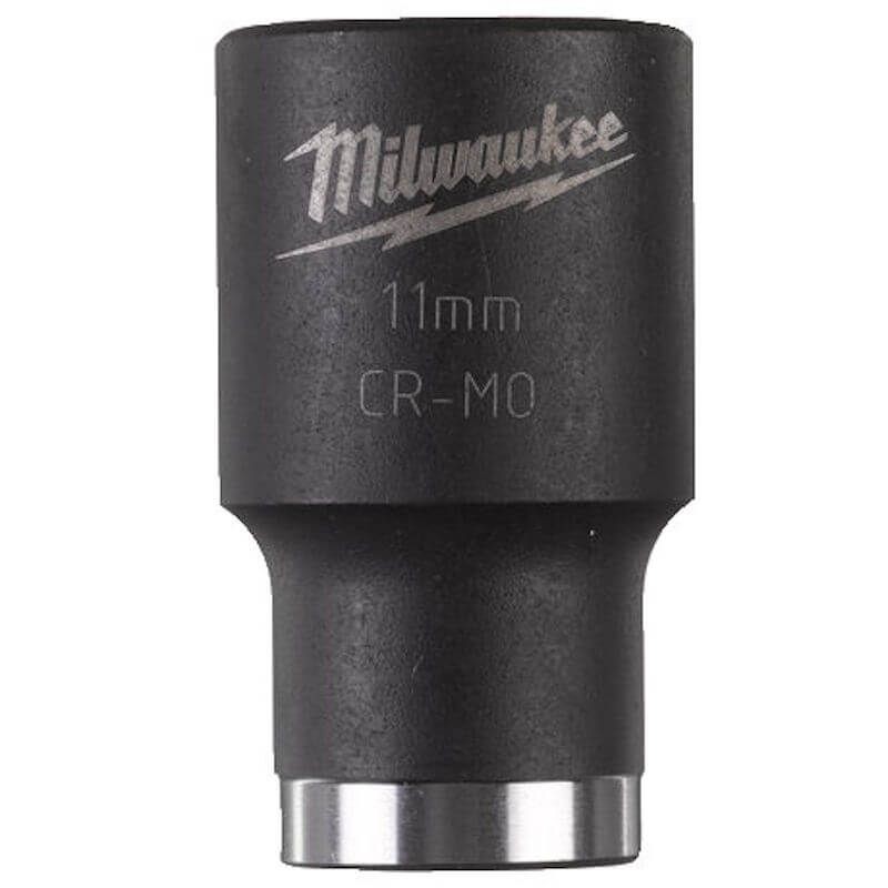 Cheie Tubulara de Impact Milwaukee Shockwave 1/2'', scurta - 11 mm