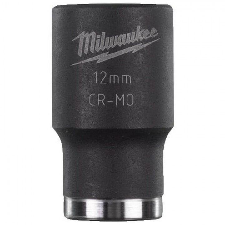 Cheie Tubulara de Impact Milwaukee Shockwave 1/2'', scurta - 12 mm Cheie Tubulara de Impact Milwaukee Shockwave 1/2'', scurta - 12 mm