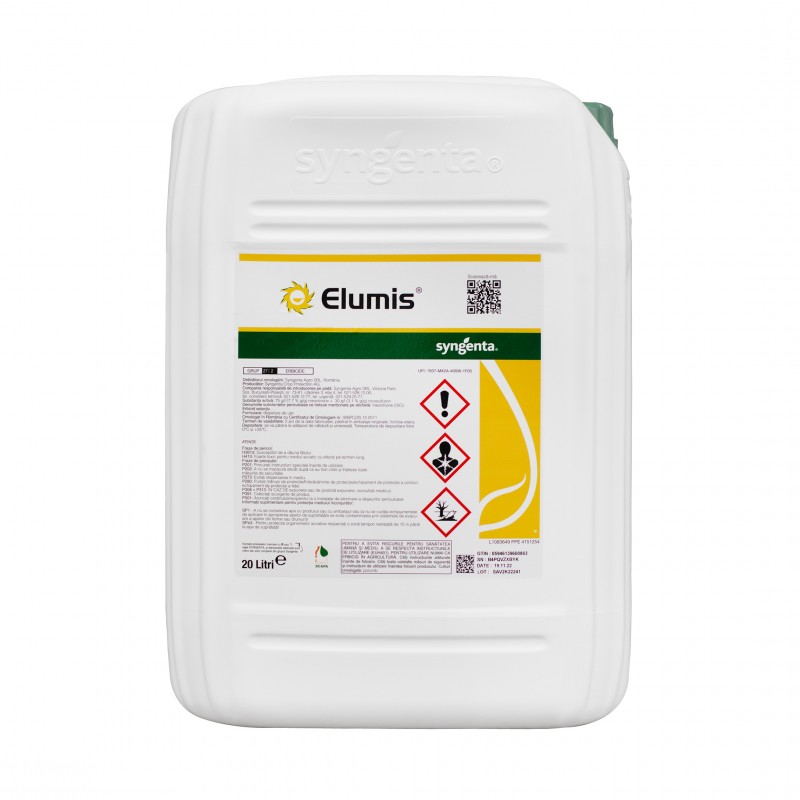 Erbicid ELUMIS, Syngenta, Porumb, Postemergent, 20 Litri