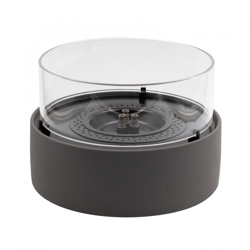 Lumanare ambientala TenderFlame CAFE 18 CONCRETE CERAMIC